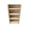 International Concepts Shaker Bookcase, 60" H, Unfinished SH-18260A - alternate 3